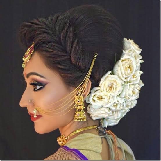 Indian Wedding Bun Hairstyle Pictures for tobebrides  HeSheAndBabycom